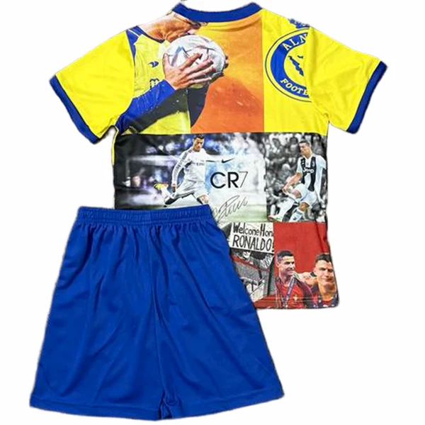 Al-Nassr FC Niños Conjunto 2025 2026 Especial Amarillo - Tuta Al-Nassr FC Niños | 7camisetas
