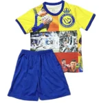 Al-Nassr FC Niños Conjunto 2025 2026 Especial Amarillo - Tuta Al-Nassr FC Niños | 7camisetas