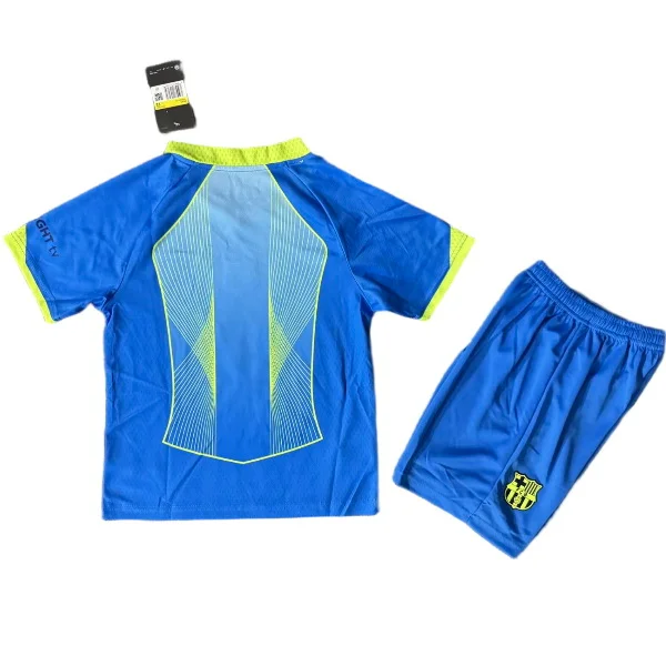 FC Barcelona Niños Conjunto 2025 2026 Especial Azul - Equipacion Fc Barcelona Niños | 7camisetas