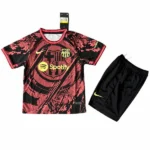 FC Barcelona Niños Conjunto 2025 2026 Especial Naranja - Equipacion Fc Barcelona Niños | 7camisetas