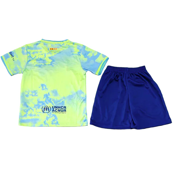 FC Barcelona Niños Conjunto 2025 2026 Especial Verde - Equipacion Fc Barcelona Niños | 7camisetas