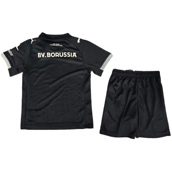 Borussia Dortmund Niños Conjunto 2025 2026 Especial Negro - Borussia Dortmund Niños Barata | 7camisetas