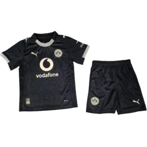 Borussia Dortmund Niños Conjunto 2025 2026 Especial Negro - Borussia Dortmund Niños Barata | 7camisetas