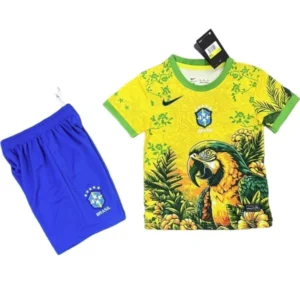 Brasil Niños Conjunto 2026 Especial Amarillo - Equipacion Brasil Niños | 7camisetas