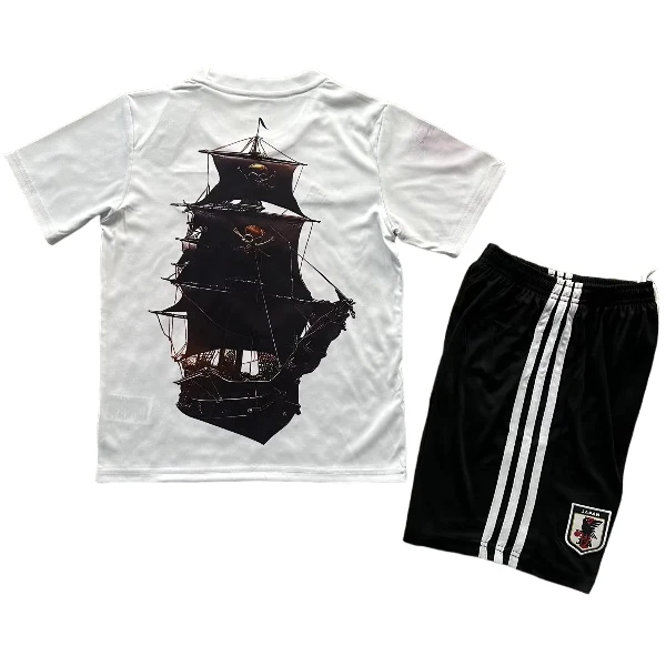 Japón Niños Conjunto 2026 Especial Blanco - Equipacion Japon Niños | 7camisetas