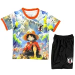 Japón Niños Conjunto 2026 Especial Naranja - Equipacion Japon Niños | 7camisetas
