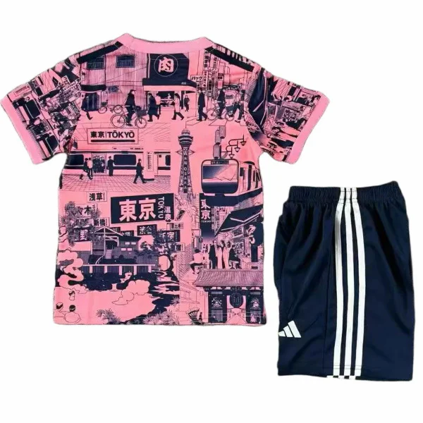 Japón Niños Conjunto 2026 Especial Rosa - Equipacion Japon Niños | 7camisetas