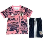 Japón Niños Conjunto 2026 Especial Rosa - Equipacion Japon Niños | 7camisetas