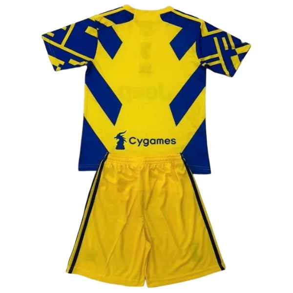 Juventus Niños Conjunto 2025 2026 Especial Amarillo - Equipación Juventus Niños | 7camisetas