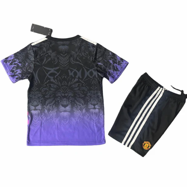 Manchester United Niños Conjunto 2025 2026 Especial Púrpura - Manchester United Niños Economica | 7camisetas