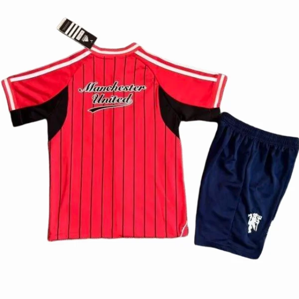 Manchester United Niños Conjunto 2025 2026 Especial Rojo - Manchester United Niños Economica | 7camisetas