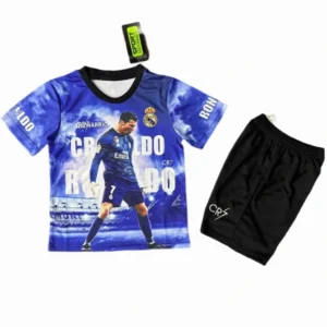 Real Madrid Niños Conjunto 2025 2026 Especial Azul - Tuta Real Madrid Niños | 7camisetas