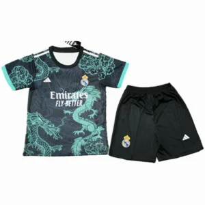 Real Madrid Niños Conjunto 2025 2026 Especial Negro - Tuta Real Madrid Niños | 7camisetas