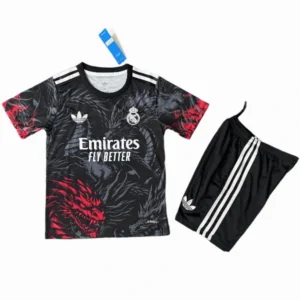 Real Madrid Niños Conjunto 2025 2026 Especial Negro - Tuta Real Madrid Niños | 7camisetas