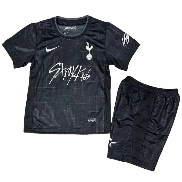 Especial Conjunto De Niños Tottenham Hotspur 2025 2026 Negro Tottenham Hotspur Niños Conjunto 2025 2026 Especial Negro - Tuta Tottenham Hotspur Niños | 7camisetas