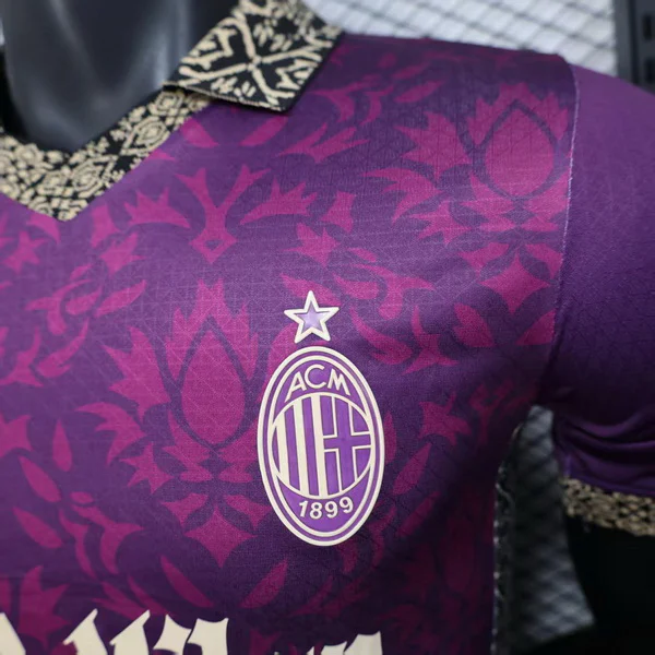 AC Milan Camiseta Edición Jugadores 2025 2026 Especial Púrpura - Camiseta Ac Milan | 7camisetas