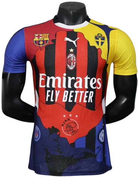 AC Milan Camiseta Edición Jugadores 2025 2026 Especial Roja - Camiseta Ac Milan | 7camisetas
