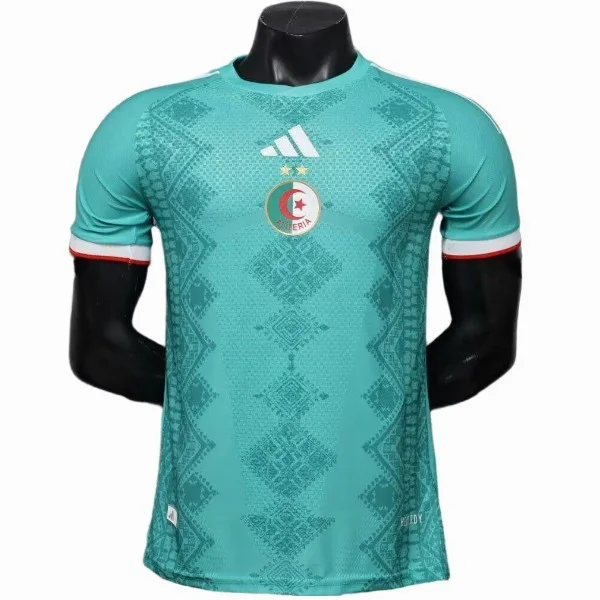 Especial Jugadores Camiseta Argelia 2026 Verde Argelia Camiseta Edición Jugadores 2026 Especial Verde - Camiseta Argelia | 7camisetas
