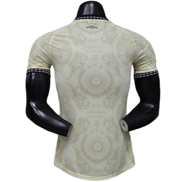 Argentina Camiseta Edición Jugadores 2026 Especial Amarilla - Camiseta Argentina | 7camisetas