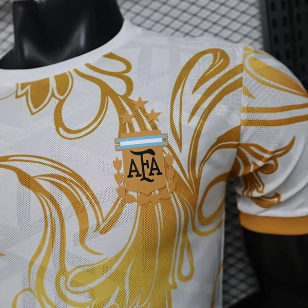 Argentina Camiseta Edición Jugadores 2026 Especial Amarilla - Camiseta Argentina | 7camisetas