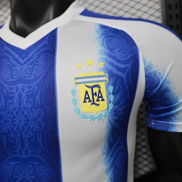 Argentina Camiseta Edición Jugadores 2026 Especial Azul - Camiseta Argentina | 7camisetas
