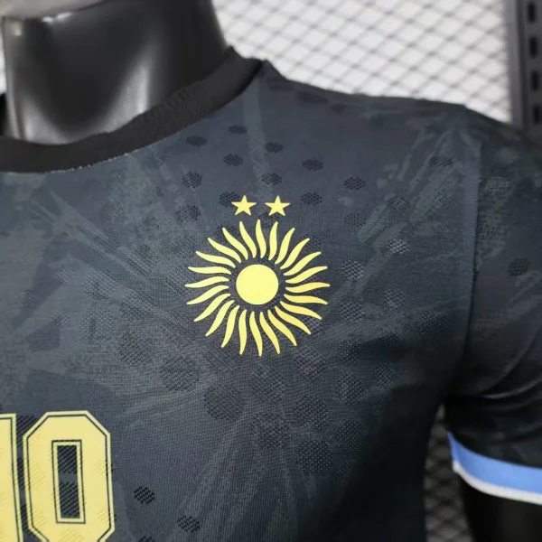 Argentina Camiseta Edición Jugadores 2026 Especial Negra - Camiseta Argentina | 7camisetas