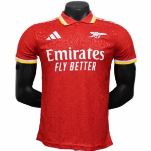 Arsenal Camiseta Edición Jugadores 2025 2026 Especial Roja - Camiseta Arsenal | 7camisetas