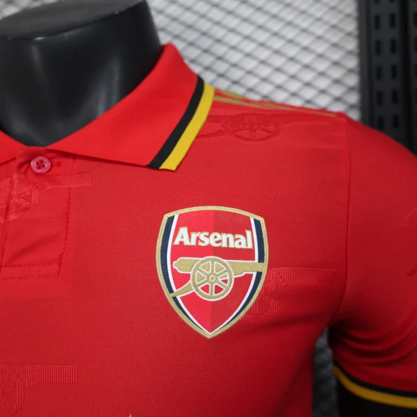 Arsenal Camiseta Edición Jugadores 2025 2026 Especial Roja - Camiseta Arsenal | 7camisetas