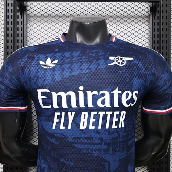 Arsenal Camiseta Edición Jugadores 2026 2027 Especial Azul - Camiseta Arsenal | 7camisetas