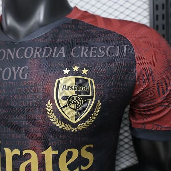 Arsenal Camiseta Edición Jugadores 2026 2027 Especial Negra - Camiseta Arsenal | 7camisetas