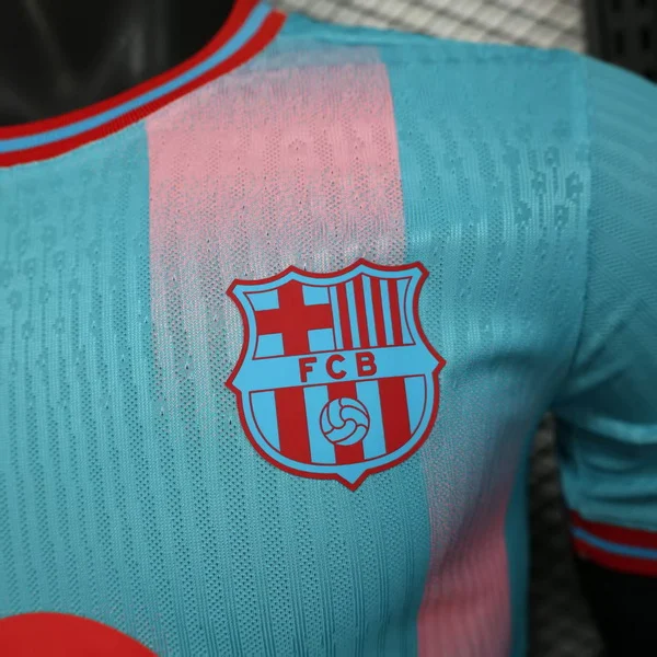 FC Barcelona Camiseta Edición Jugadores 2025 2026 Especial Azul - Camiseta Barcelona | 7camisetas
