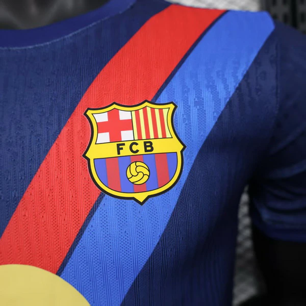 FC Barcelona Camiseta Edición Jugadores 2025 2026 Especial Azul - Camiseta Barcelona | 7camisetas