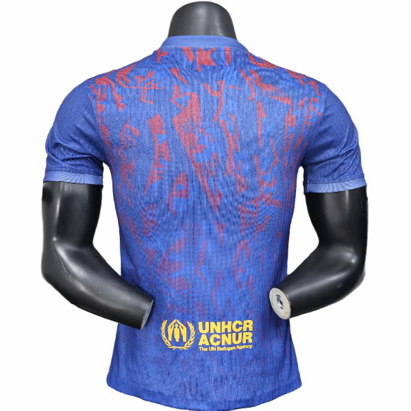 FC Barcelona Camiseta Edición Jugadores 2025 2026 Especial Azul - Camiseta Barcelona | 7camisetas