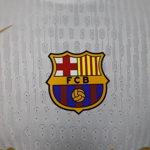 FC Barcelona Camiseta Edición Jugadores 2025 2026 Especial Blanca - Camiseta Barcelona | 7camisetas