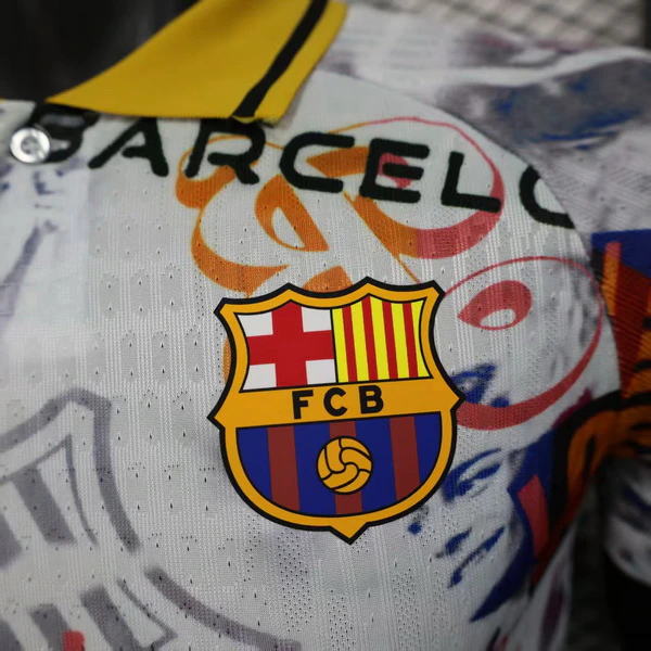 FC Barcelona Camiseta Edición Jugadores 2025 2026 Especial Blanca - Camiseta Barcelona | 7camisetas