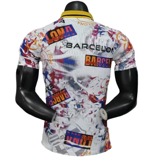 FC Barcelona Camiseta Edición Jugadores 2025 2026 Especial Blanca - Camiseta Barcelona | 7camisetas