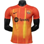 FC Barcelona Camiseta Edición Jugadores 2025 2026 Especial Naranja - Camiseta Barcelona | 7camisetas