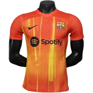 FC Barcelona Camiseta Edición Jugadores 2025 2026 Especial Naranja - Camiseta Barcelona | 7camisetas