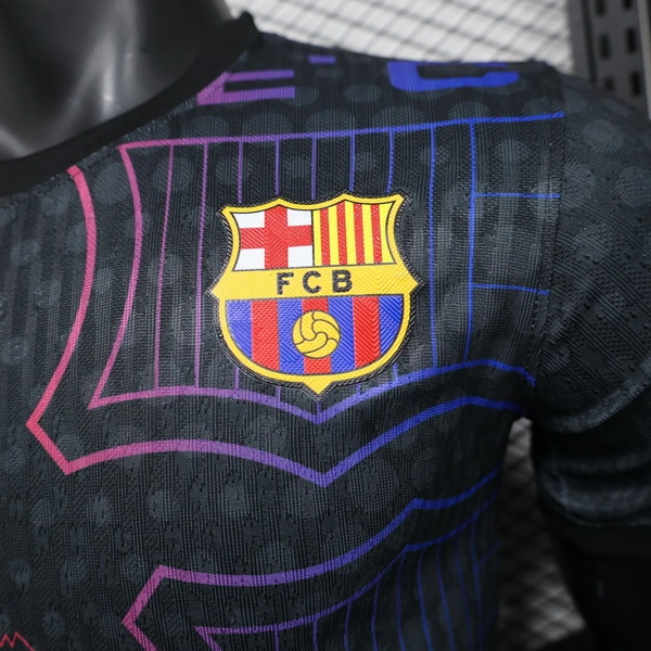 FC Barcelona Camiseta Edición Jugadores 2025 2026 Especial Negra - Camiseta Barcelona | 7camisetas