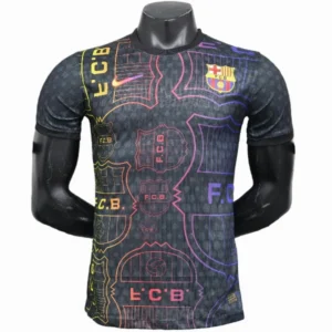 FC Barcelona Camiseta Edición Jugadores 2025 2026 Especial Negra - Camiseta Barcelona | 7camisetas