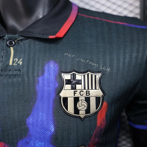 FC Barcelona Camiseta Edición Jugadores 2025 2026 Especial Negra - Camiseta Barcelona | 7camisetas