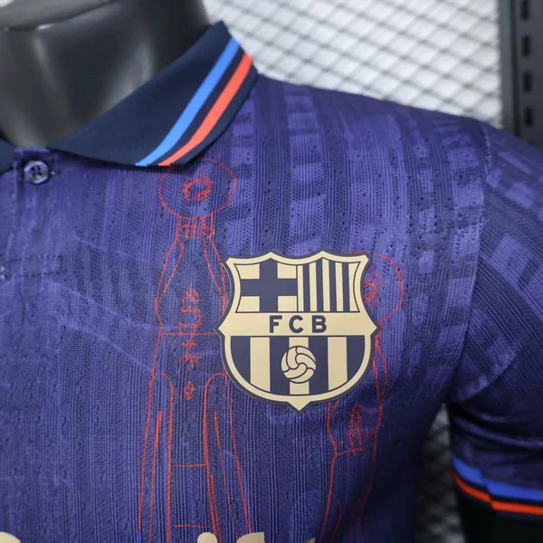 FC Barcelona Camiseta Edición Jugadores 2025 2026 Especial Púrpura - Camiseta Barcelona | 7camisetas