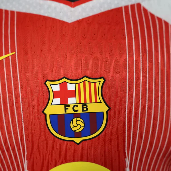 FC Barcelona Camiseta Edición Jugadores 2025 2026 Especial Roja - Camiseta Barcelona | 7camisetas