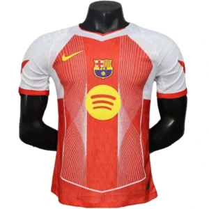 FC Barcelona Camiseta Edición Jugadores 2025 2026 Especial Roja - Camiseta Barcelona | 7camisetas