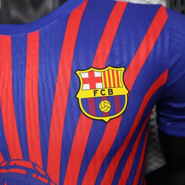 FC Barcelona Camiseta Edición Jugadores 2025 2026 Especial Roja - Camiseta Barcelona | 7camisetas