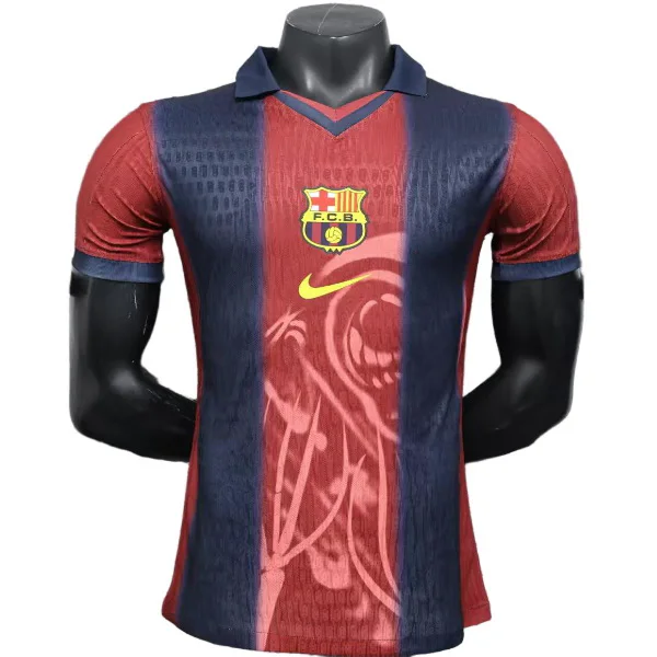 FC Barcelona Camiseta Edición Jugadores 2025 2026 Especial Roja - Camiseta Barcelona | 7camisetas