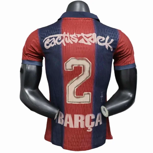 FC Barcelona Camiseta Edición Jugadores 2025 2026 Especial Roja - Camiseta Barcelona | 7camisetas
