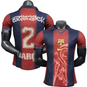 FC Barcelona Camiseta Edición Jugadores 2025 2026 Especial Roja - Camiseta Barcelona | 7camisetas