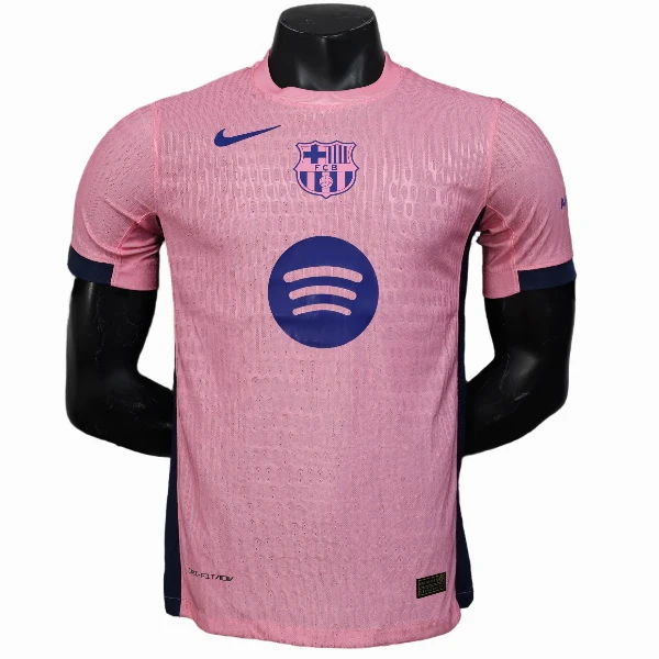Especial Jugadores Camiseta Barcelona 2025 2026 Rosa Azul FC Barcelona Camiseta Edición Jugadores 2025 2026 Especial Rosa - Camiseta Barcelona | 7camisetas