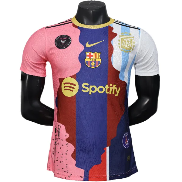 FC Barcelona Camiseta Edición Jugadores 2025 2026 Especial Rosa - Camiseta Barcelona | 7camisetas